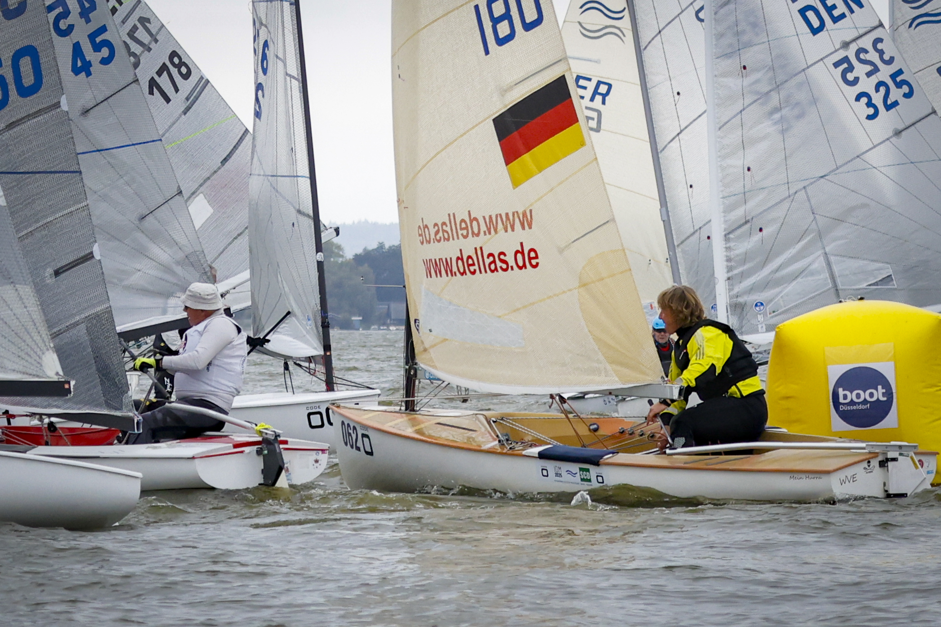 Deutsche Meisterschaft der Finns am Dümmer 2025, Bild2