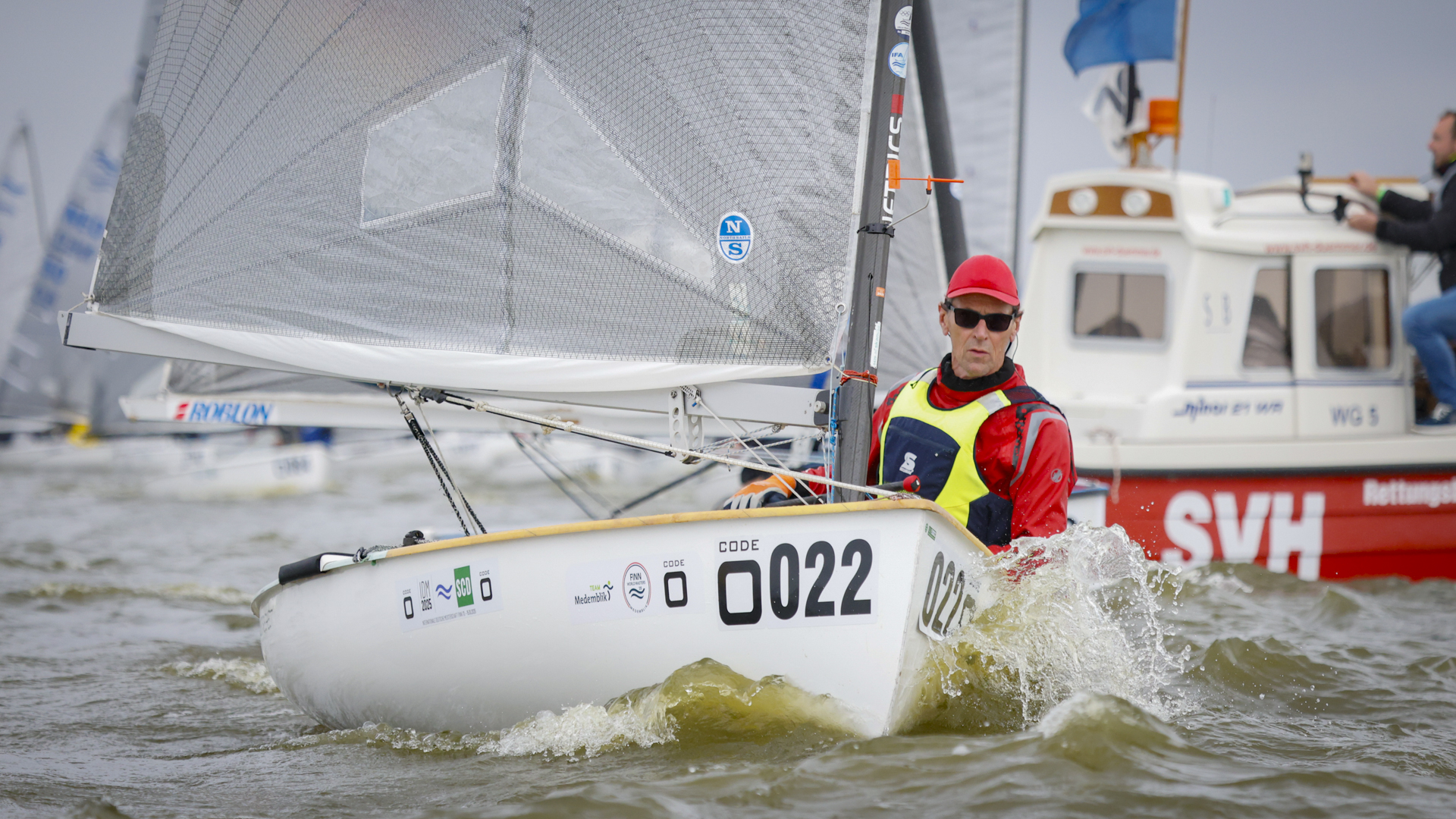 Deutsche Meisterschaft der Finns am Dümmer 2025, Bild3